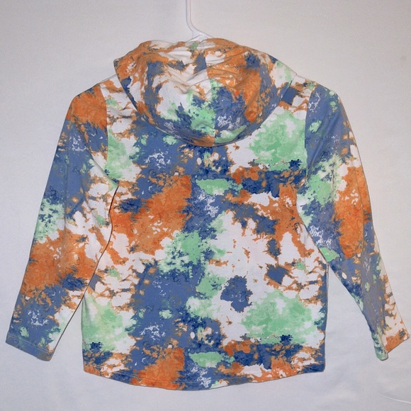 Wonder Nation Tie- Dye Matching Hoodie and T-Shirt Set- Size 8 - Picture 8 of 12